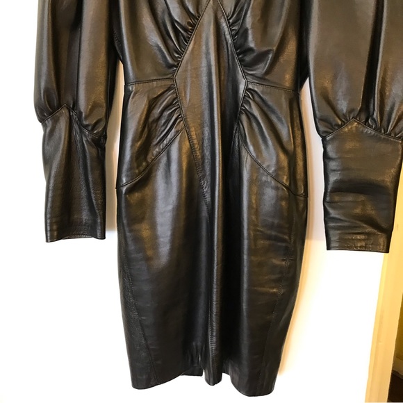 VTG Michael Hoban For North Beach Leather Dress - Picture 3 of 15